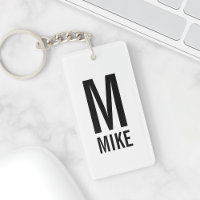 Modernes Personalisiertes Monogramm und Name