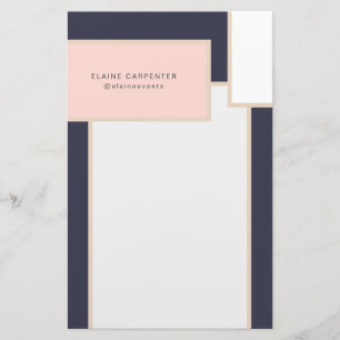 modernes Personalisiertes Papier aus der Mitte des