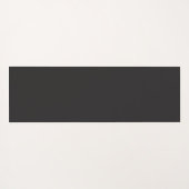 Modernes, Personalisiertes Schwarzopal-Jewel-Muste Yogamatte (Rückseite (Horizontal))