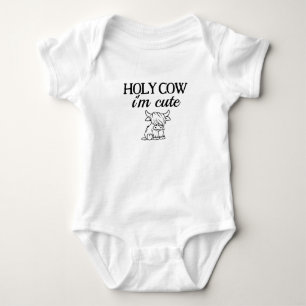 Modernes Personalisiertes Schwarzwaldbild Baby Strampler