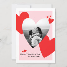 Modernes Personalisiertes Valentinstag-Foto