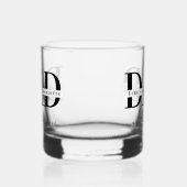 Modernes personalisiertes VATER Whiskyglas (Links)
