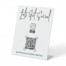 Modernes Personalisiertes Wifi QR-Kennwortbüro