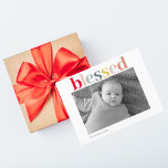 Modernes persönliches Foto | Farblich gesegnet Postkarte<br><div class="desc">Modernes persönliches Foto | Farblich gesegnet</div>