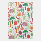 Modernes Pflanzenmuster Geschirrtuch (Vertikal)