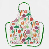 Modernes Pflanzenmuster Schürze (Vorderseite)