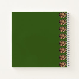 Modernes Pinecon Notizblock