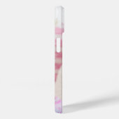 Modernes Pink Blue Foto Niedlich Girl Personalisie Case-Mate iPhone Hülle (Rückseite / Rechts)