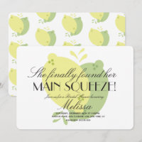 Modernes Pink Lemonade Lemon Limones Brautparty