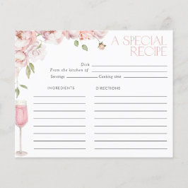 Modernes pinkfarbenes Brautparty Rezept