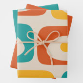 Modernes Piquet aus dem Mittelalter Minimalistisch Geschenkpapier Set (Beispiel)