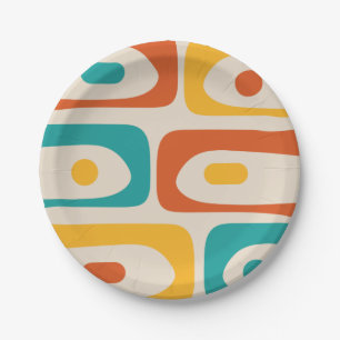 Modernes Piquet aus dem Mittelalter Minimalistisch Pappteller