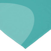 Modernes Piquet-Muster aus der Mitte des Jahrhunde Kurzer Tischläufer (Ecke)