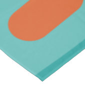 Modernes Piquet-Muster aus der Mitte des Jahrhunde Tischdecke (Schrägansicht)