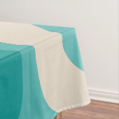 Modernes Piquet-Muster aus der Mitte des Jahrhunde Tischdecke (Beispiel)