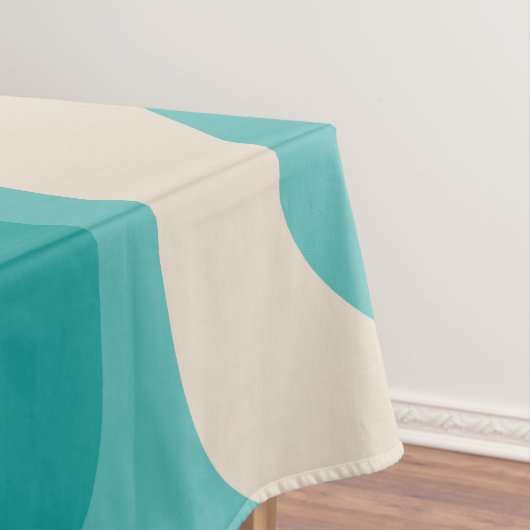 Modernes Piquet-Muster aus der Mitte des Jahrhunde Tischdecke (Beispiel)