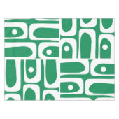 Modernes Piquet Retro Abstraktes Muster aus dem Mi Tischdecke (Vorderseite (Horizontal))
