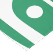 Modernes Piquet Retro Abstraktes Muster aus dem Mi Tischdecke (Schrägansicht)