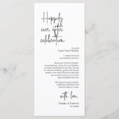 Modernes Place Setting Dinner Party Danke Karte (Vorderseite)