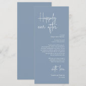 Modernes Place Setting Dinner Party Danke Karte (Vorne/Hinten)