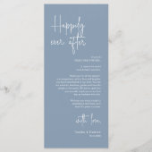 Modernes Place Setting Dinner Party Danke Karte (Vorderseite)