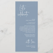 Modernes Place Setting Dinner Party Danke Karte (Vorderseite)