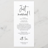 Modernes Place Setting Dinner Party Danke Karte (Vorderseite)