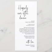 Modernes Place Setting Dinner Party Danke Karte (Vorderseite)