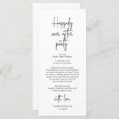 Modernes Place Setting Dinner Party Danke Karte (Vorne/Hinten)