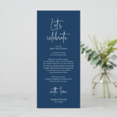 Modernes Place Setting Dinner Party Danke Karte (Stehend Vorderseite)