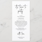 Modernes Place Setting Dinner Party Danke Karte (Vorderseite)