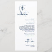 Modernes Place Setting Dinner Party Danke Karte (Vorderseite)