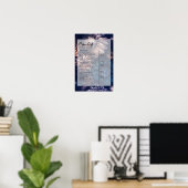 Modernes Plakat der Blumenkohlsalon (Heimbüro)