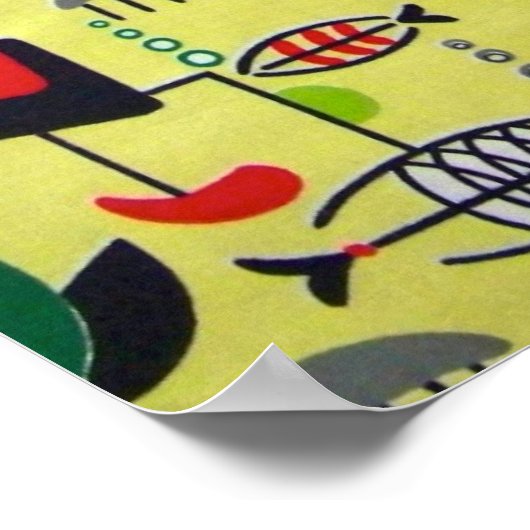 Modernes Planierungspaket für Atomfische aus dem M Poster (Ecke)