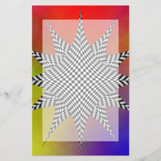 Modernes Plasma von Kenneth Yoncich Briefpapier (Vorderseite)