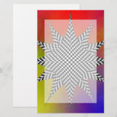 Modernes Plasma von Kenneth Yoncich Briefpapier (Vorne/Hinten)