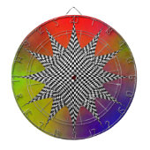Modernes Plasma von Kenneth Yoncich Dartscheibe (vorne)