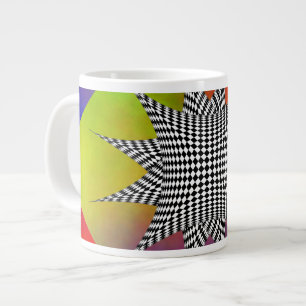 Modernes Plasma von Kenneth Yoncich Jumbo-Tasse