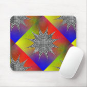 Modernes Plasma von Kenneth Yoncich Mousepad (Mit Mouse)