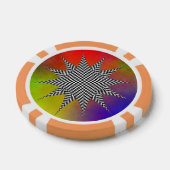 Modernes Plasma von Kenneth Yoncich Pokerchips (Einzeln)