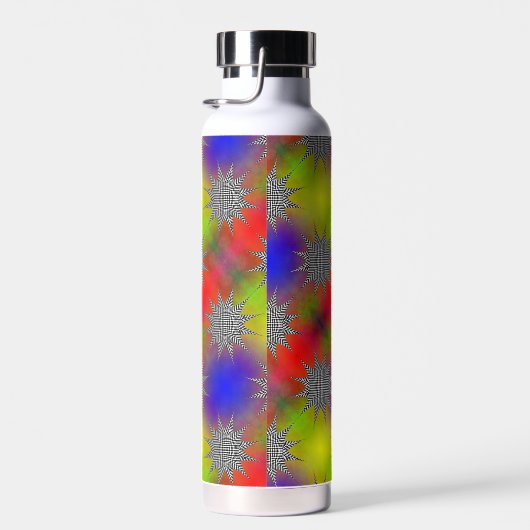 Modernes Plasma von Kenneth Yoncich Trinkflasche (Rechts)