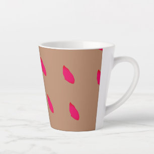 Modernes poetisches Design Latte Tasse