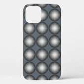 Modernes Polka Dot Muster Case-Mate iPhone Hülle (Rückseite)