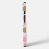 Modernes Polka Dot Muster Case-Mate iPhone Hülle (Rückseite / Links)