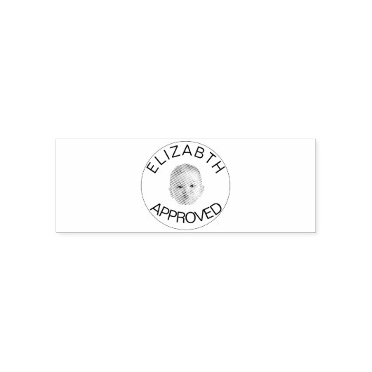 Modernes Portrait Bestes Geschenk für ihn/sie Permastempel (Design)