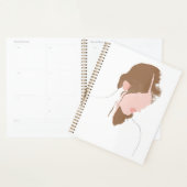 Modernes Portrait Planer (Anzeige)