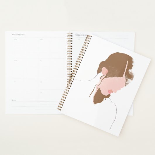 Modernes Portrait Planer (Anzeige)