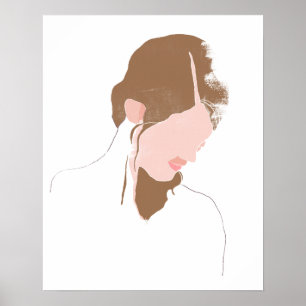 Modernes Portrait Poster