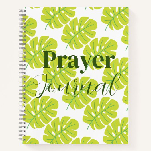 Modernes Prayer Journal Notizblock (Vorderseite)