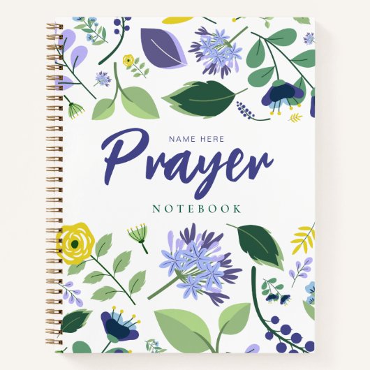 Modernes Prayer-Notebook Notizblock (Vorderseite)
